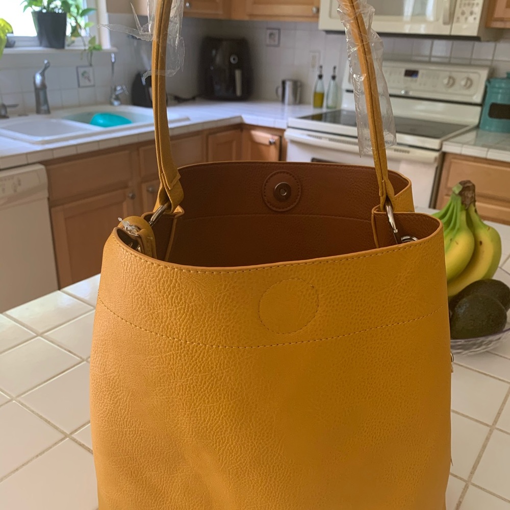 Yellow purse